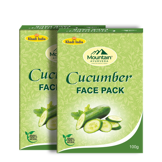 Mountain Ayurveda Cucumber Face Pack 100g (Pack of 2)