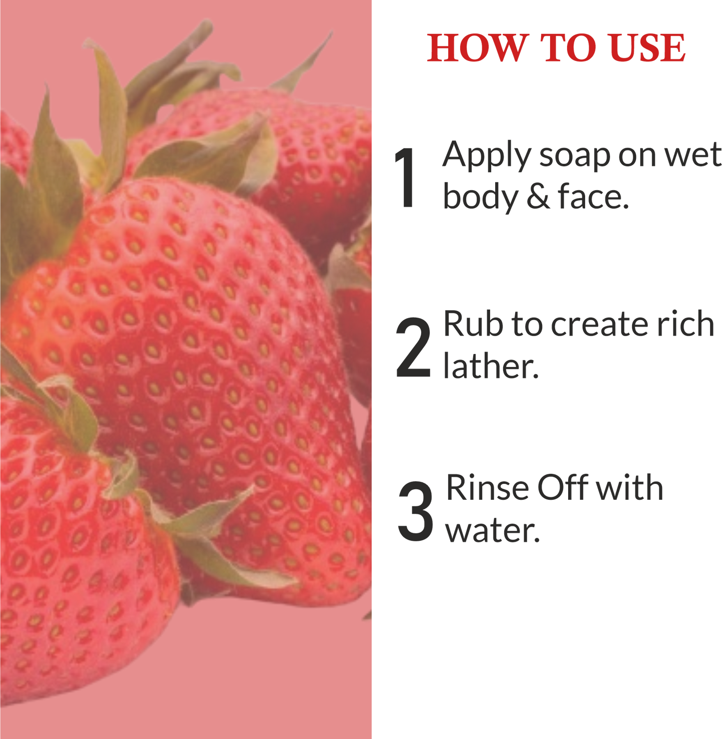 khadi strawberry soap