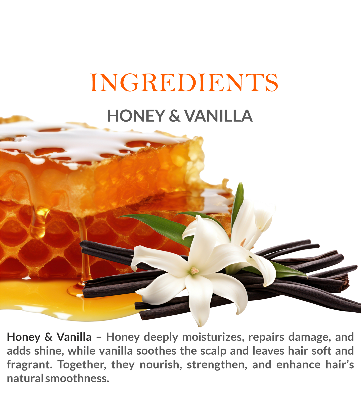 Khadi Herbal Hair Conditioner with Honey & Vanilla – Key Ingredients and Benefits