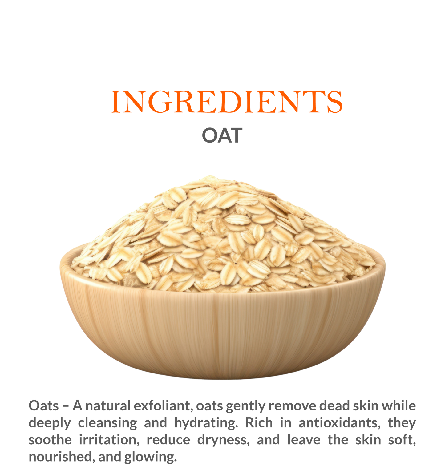 Khadi Oat Body Ubton Ingredients – 100% Natural & Herbal Exfoliator