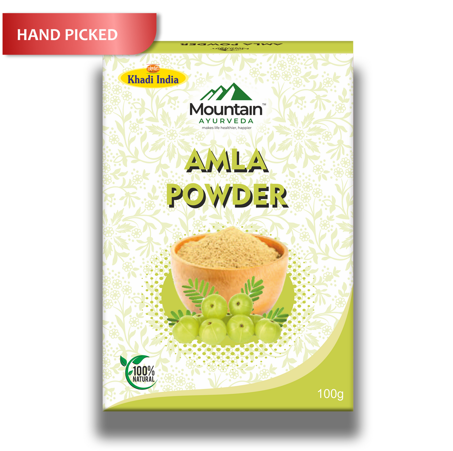 Mountain Ayurveda Amla Powder 100g – Natural Hair Growth & Immunity Booster