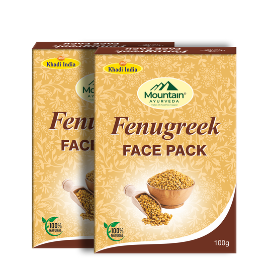 Mountain Ayurveda Fenugreek Face Pack 100g (Pack of 2)