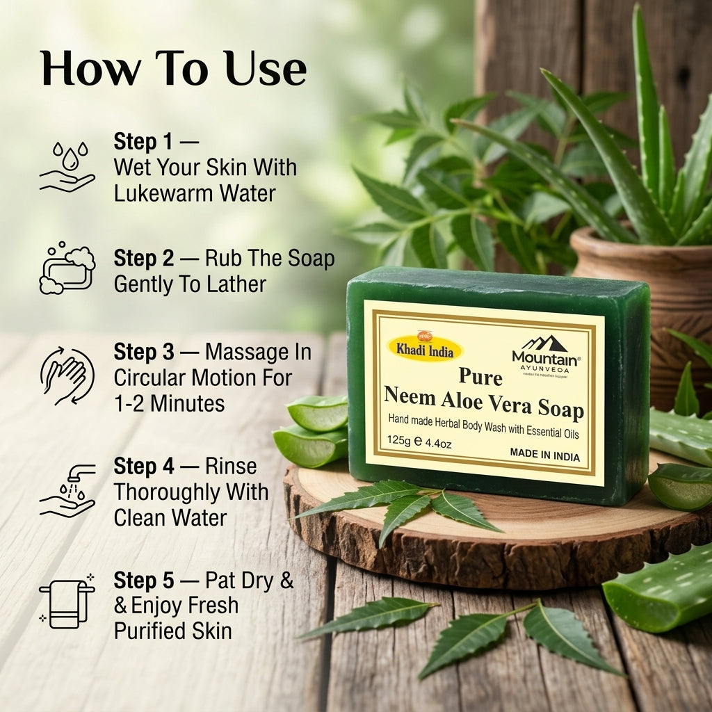 How_to_use_khadi_neem_aloe_vera_soap