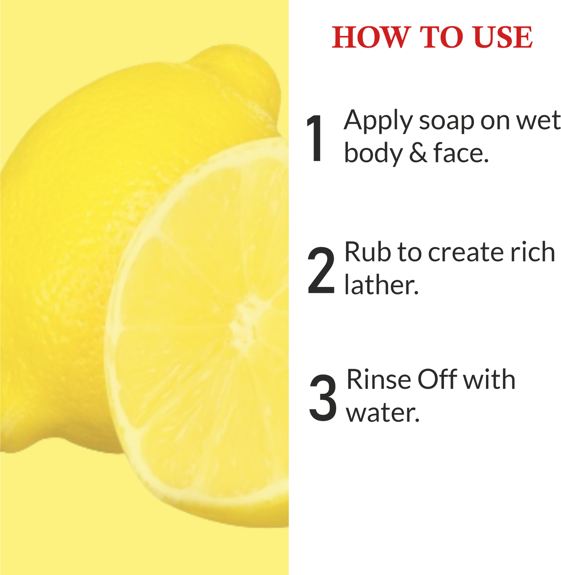 khadi lemon soap