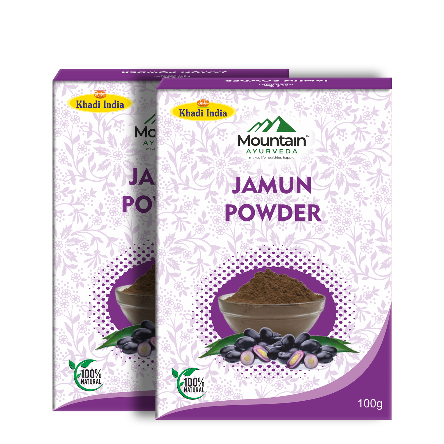 Mountain Ayurveda Jamun Powder 100g (Pack of 2)