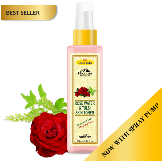 Janakshahi Rose Tulsi Toner 200ml – Hydrating & Pore Cleansing