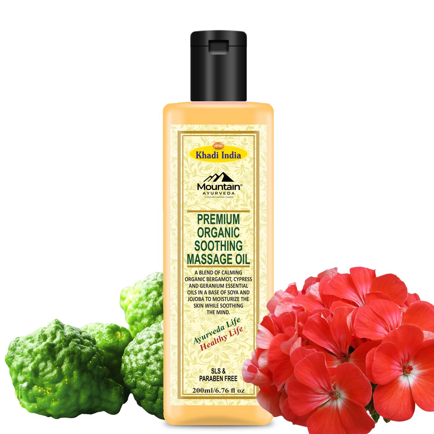 Janakshahi Premium Organic Massage Oil 210 ml
