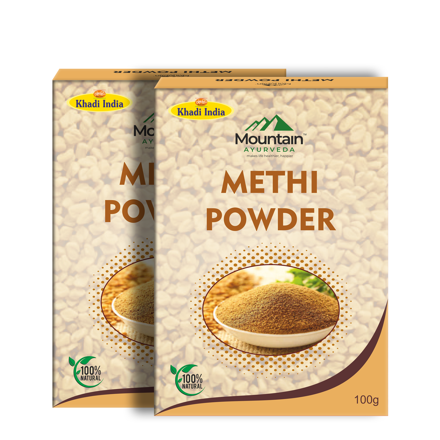 Mountain Ayurveda Methi Powder 100g (Pack of 2)