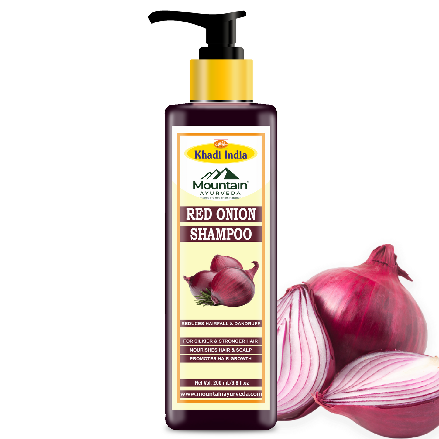Mountain Ayurveda Onion Shampoo 200 ml
