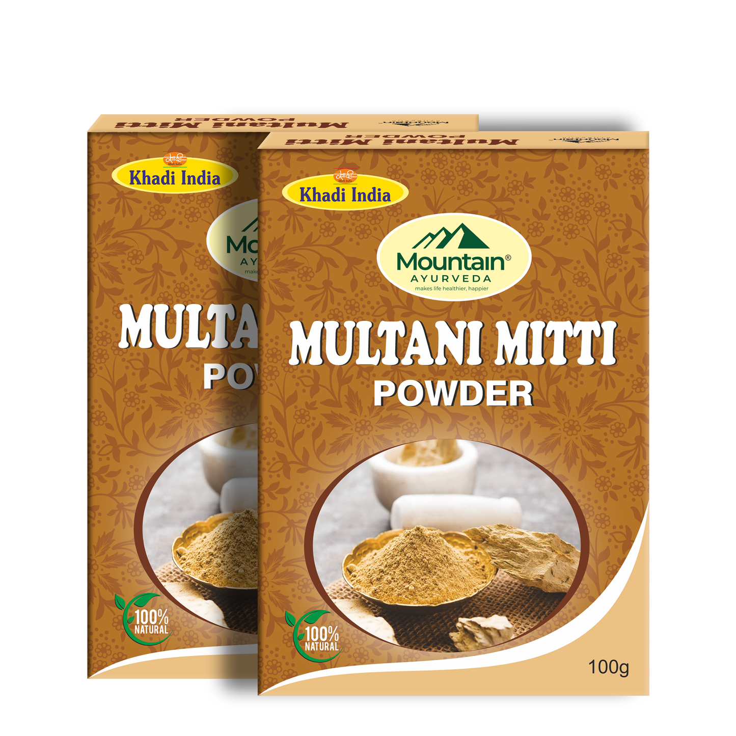 Mountain Ayurveda Multani Mitti 100g (Pack of 2)