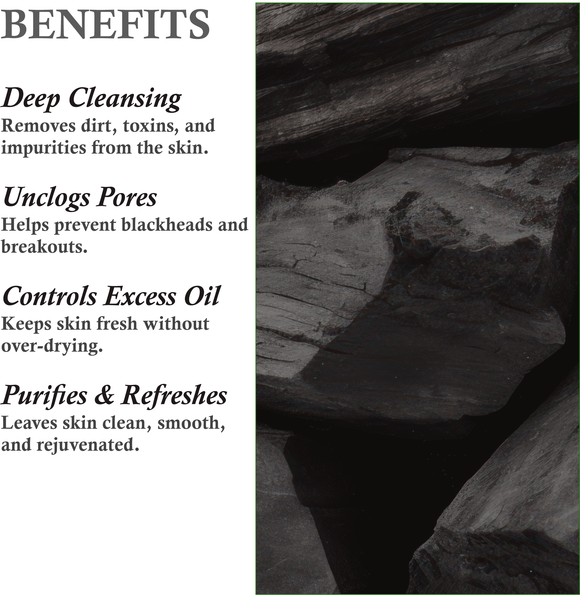 Benefits of Mountain Ayurveda Activated Charcoal Face Wash – Deep Cleansing, Oil Control & Detox