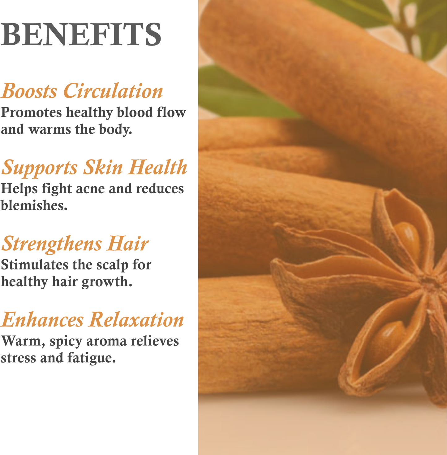 Benefits of Cinnamon Essential Oil – Fights Acne, Stimulates Hair Growth, and Relieves Stress