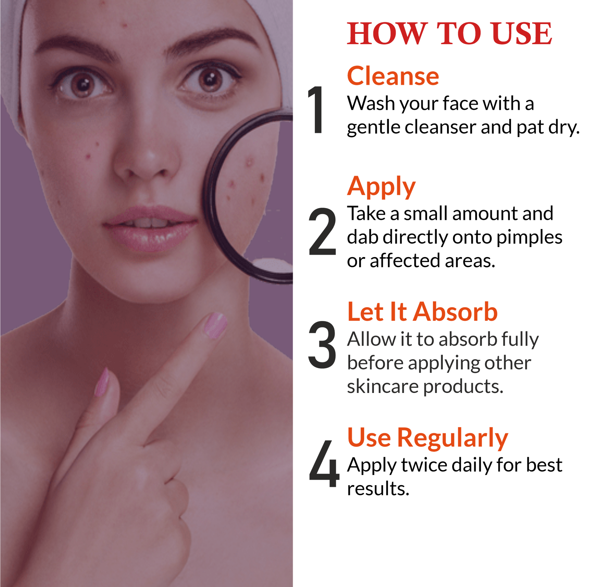 How to Apply Mountain Ayurveda Anti-Acne & Pimple Cream for Best Results