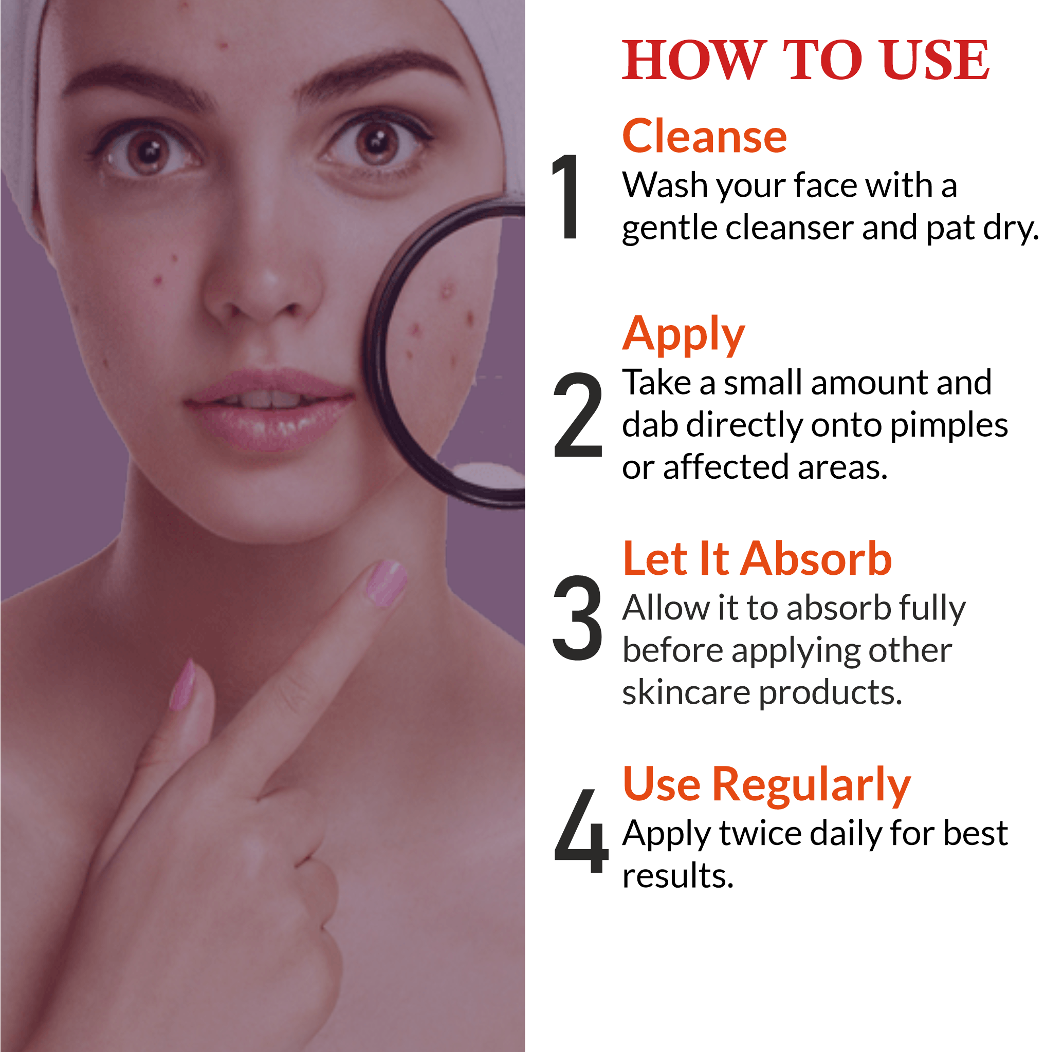 How to Apply Mountain Ayurveda Anti-Acne & Pimple Cream for Best Results