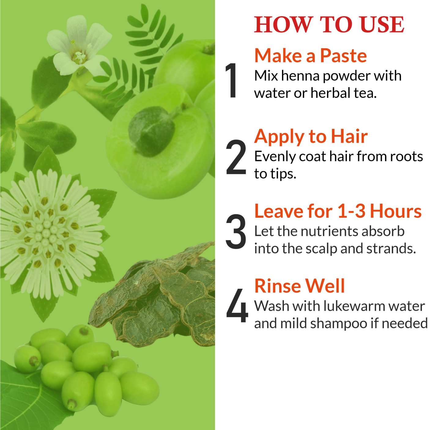How to Apply Janakshahi Black Henna Hair Pack for Natural Coloring