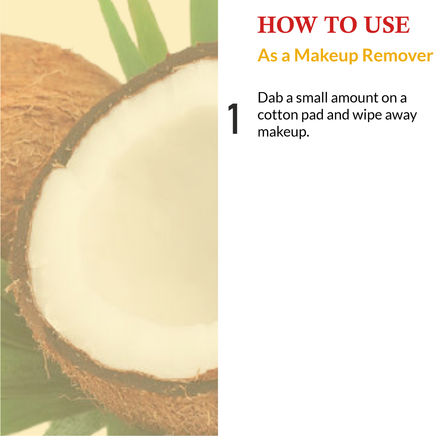 How to Use Mountain Ayurveda Pure Coconut Oil as a makeup remover