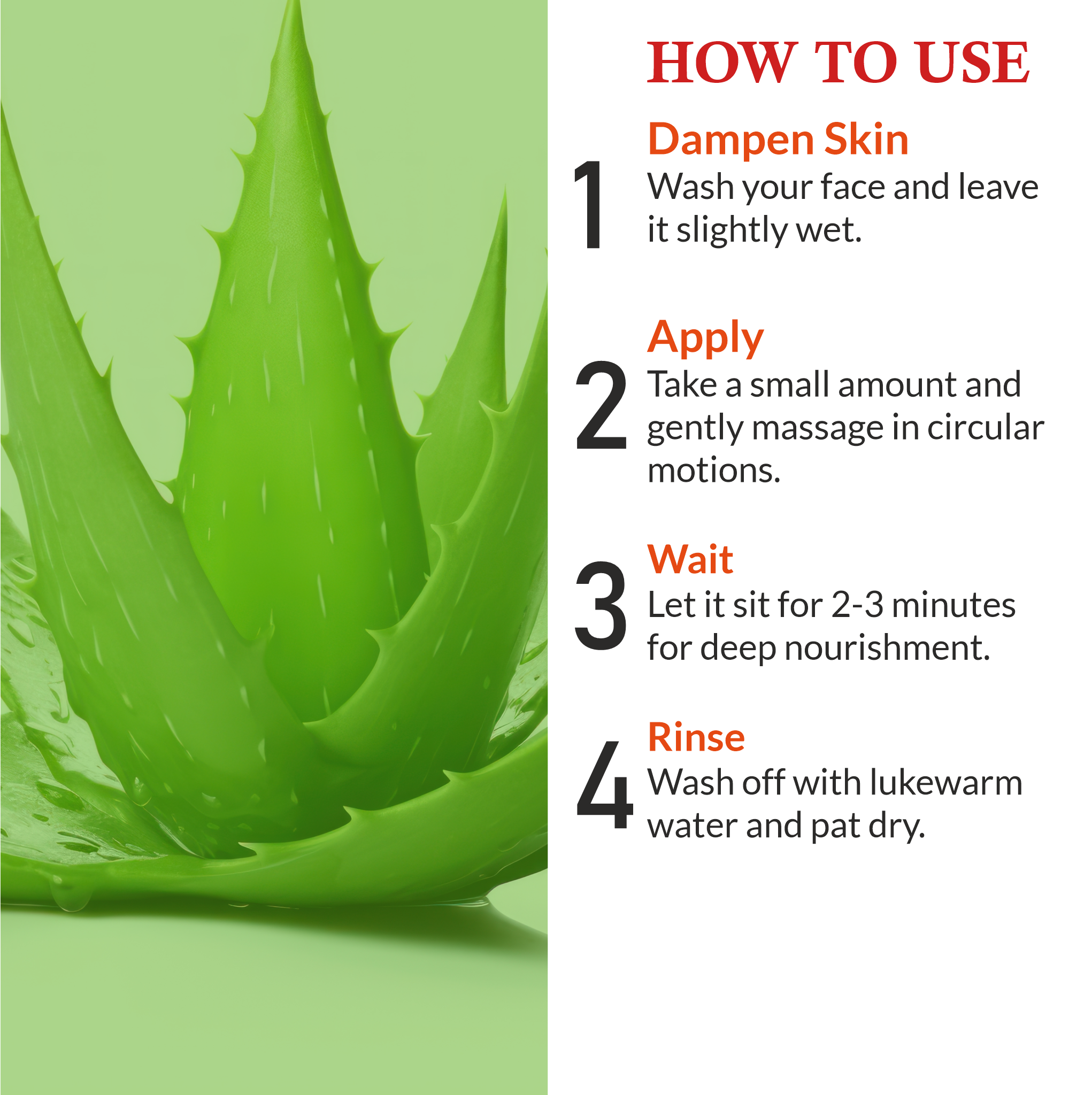 How to Apply Janakshahi Aloe Vera Face Scrub for Smooth Skin