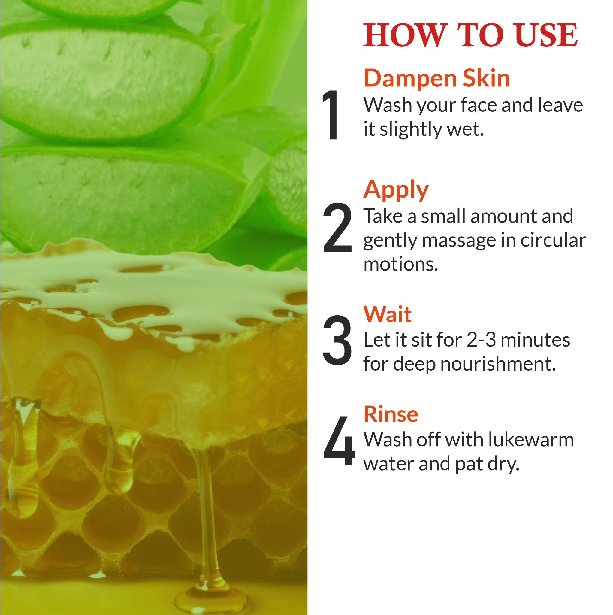 How to Apply Janakshahi Aloe Vera & Honey Face Scrub for Soft & Radiant Skin