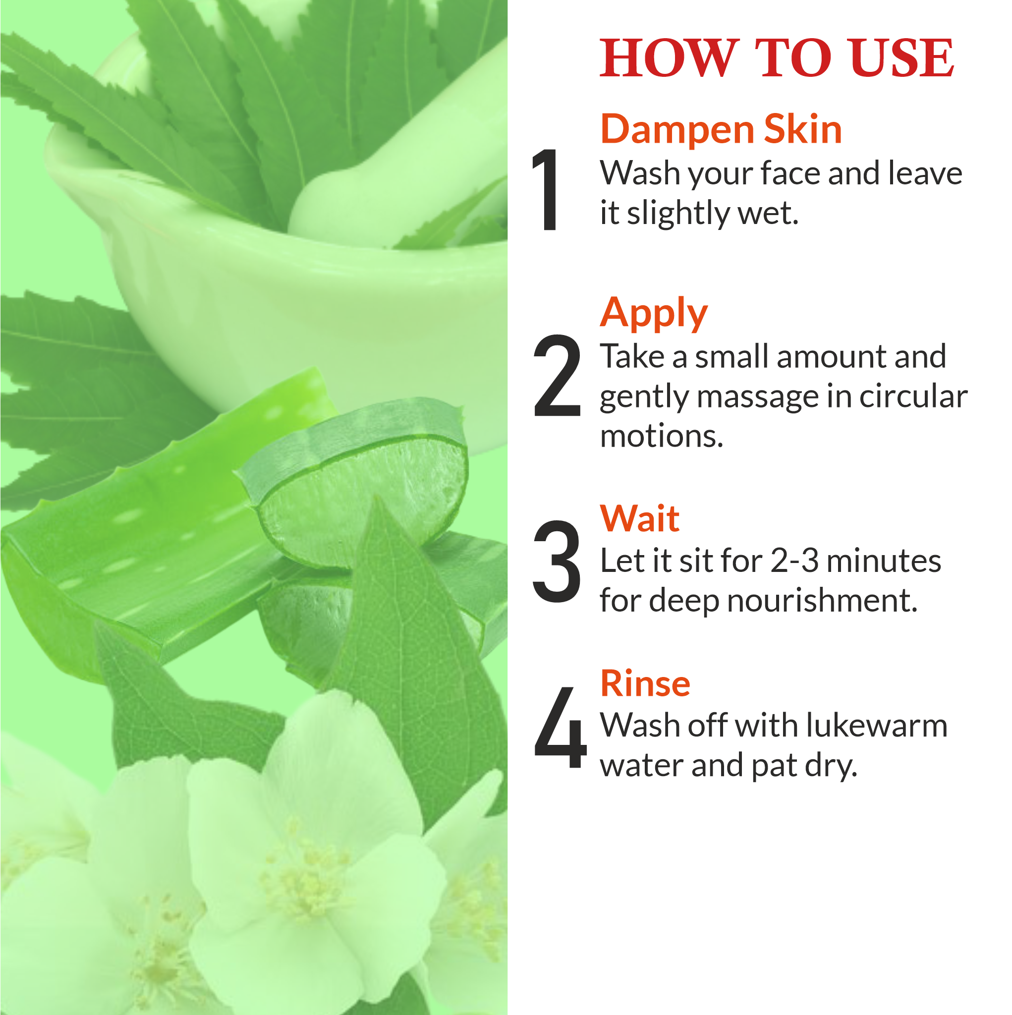  How to Apply Janakshahi Jasmine Neem Face Scrub for Smooth & Clear Skin