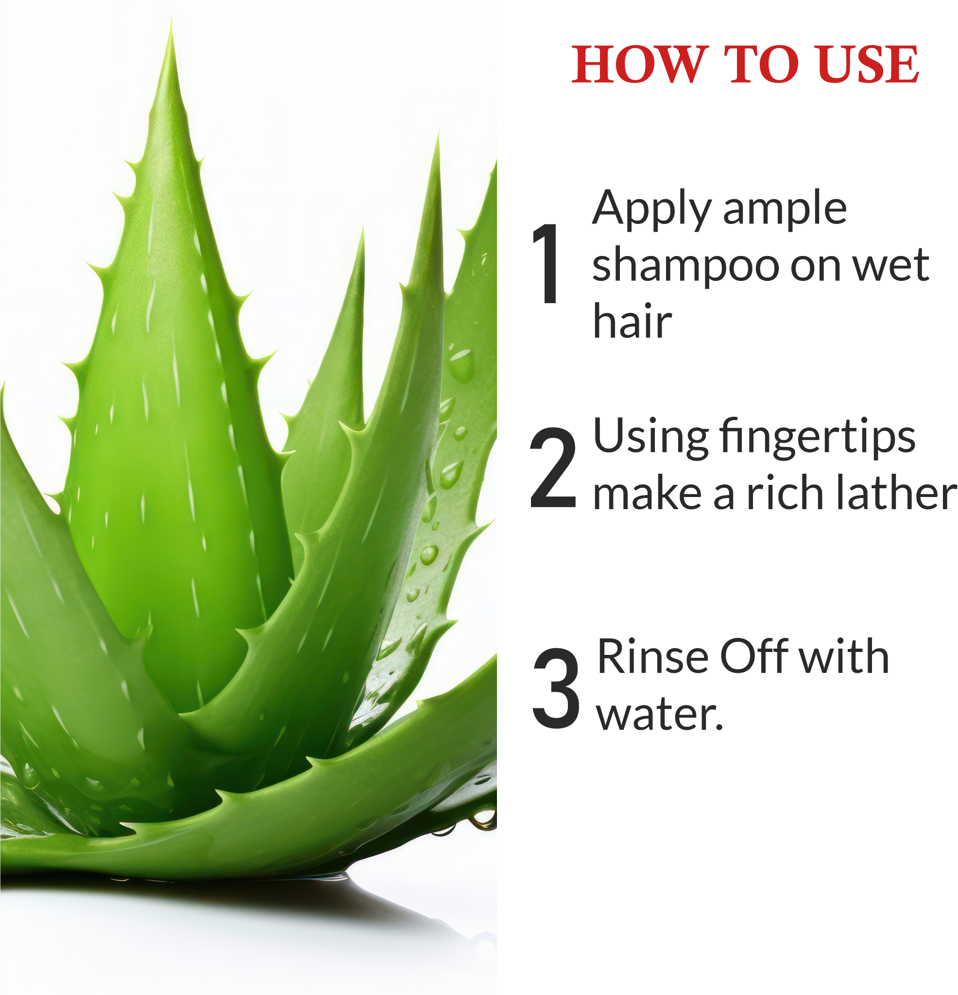 How to use Khadi Aloe Vera Shampoo for silky, strong, and frizz-free hair