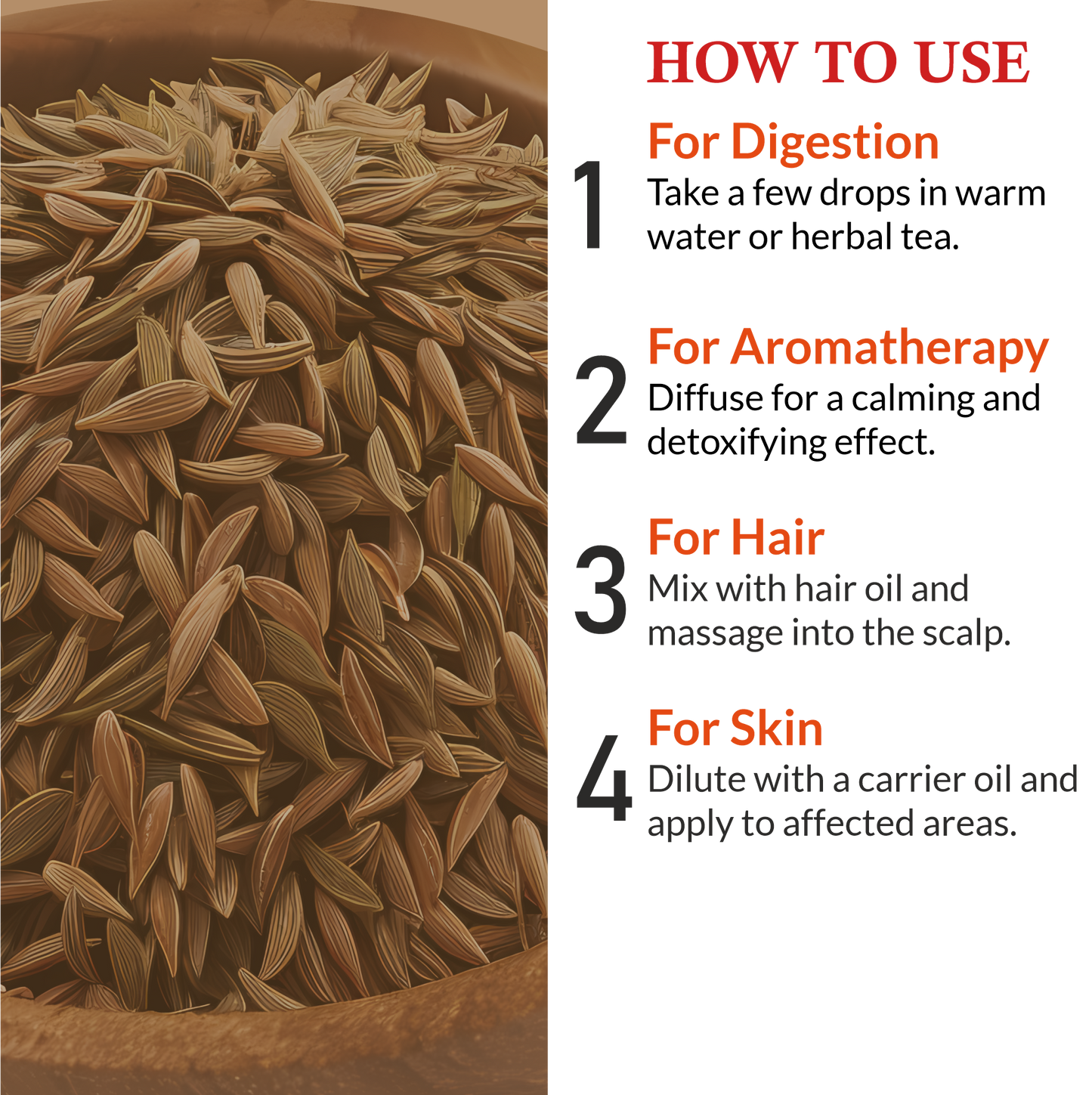 How to Use Khadi Cumin Essential Oil for Skin Detox & Scalp Health