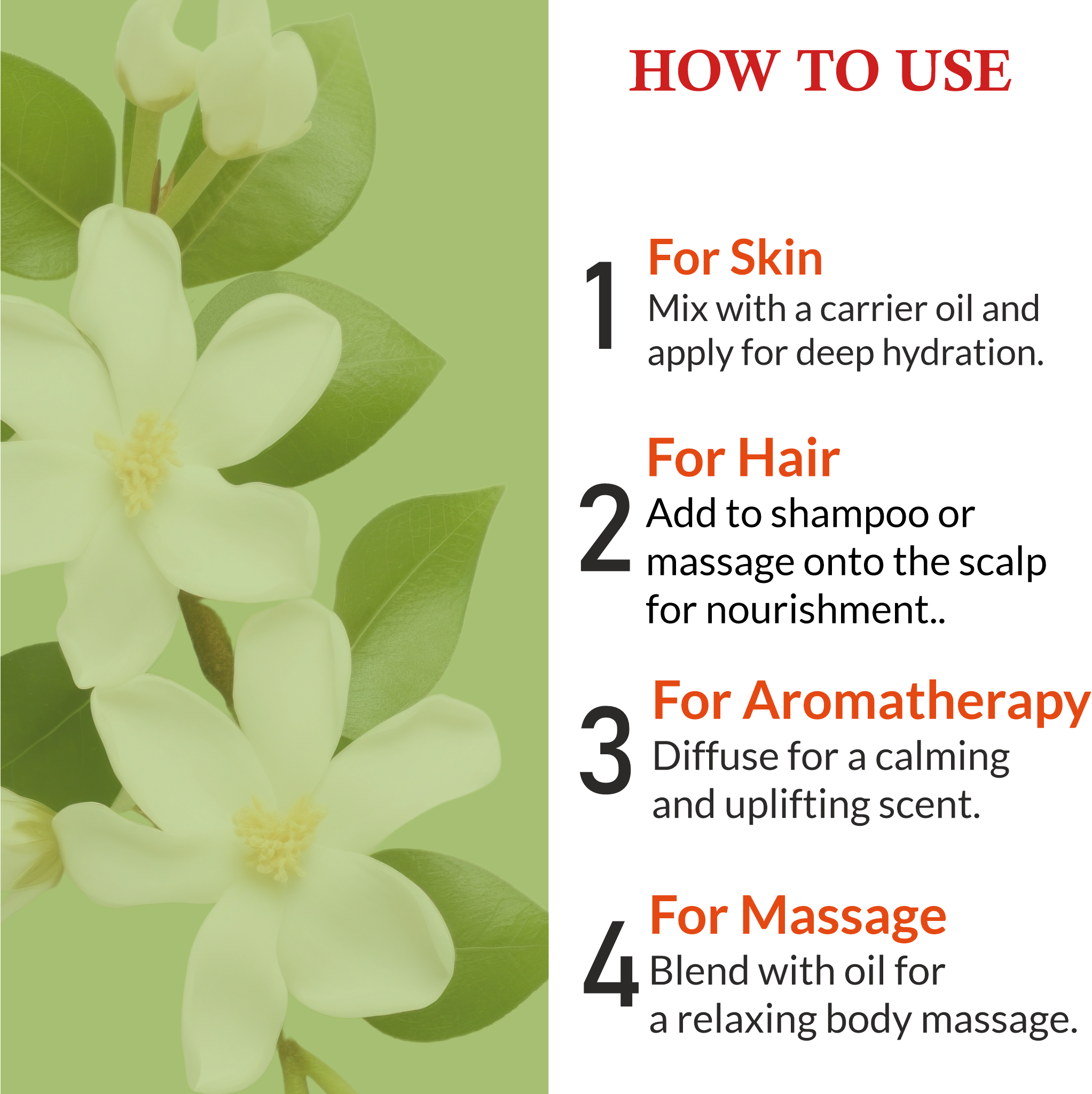 How to Use Khadi Jasmine Essential Oil for Skin, Hair & Relaxation