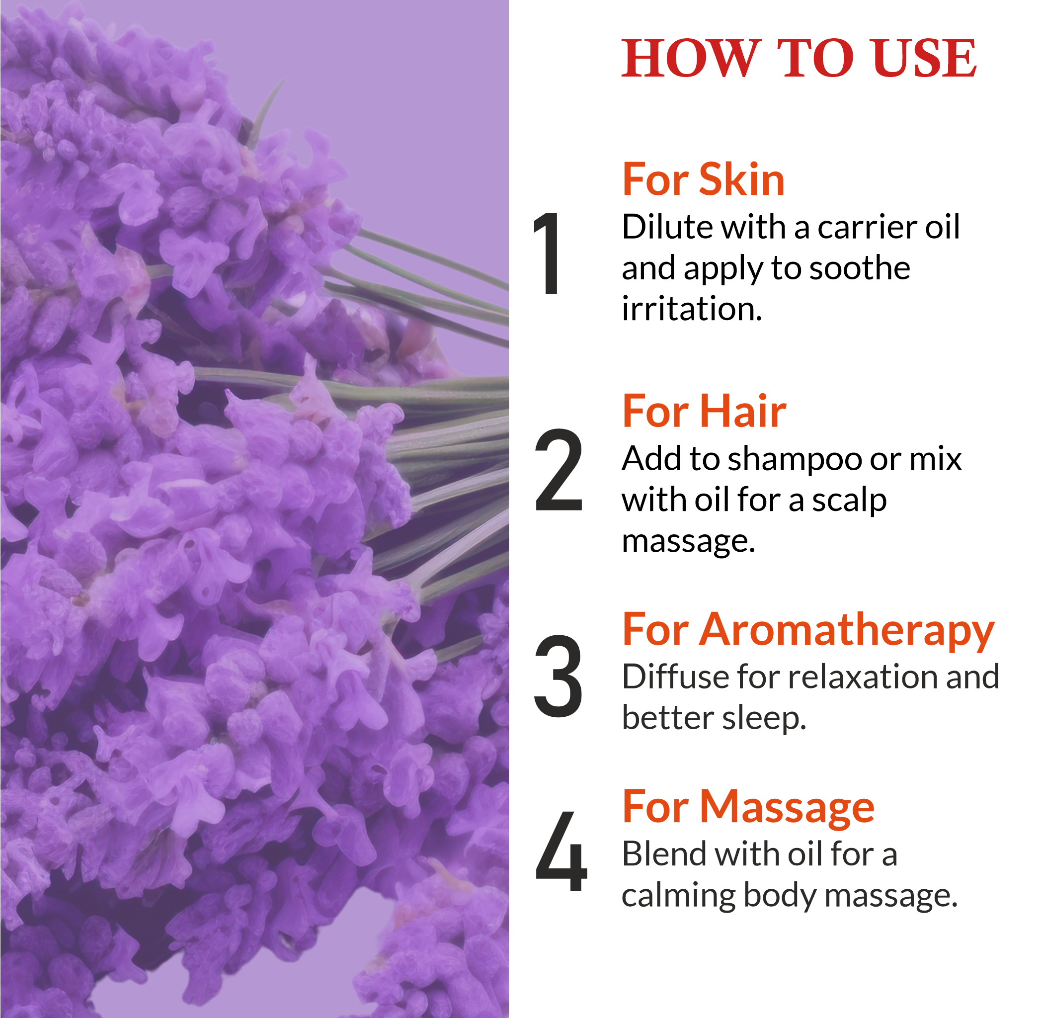 How to Use Khadi Lavender Essential Oil for Skin, Hair & Sleep Improvement