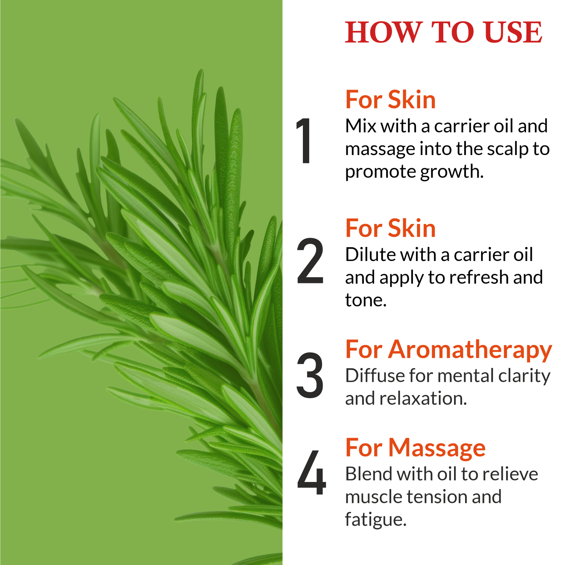 How to Use Khadi Rosemary Essential Oil for Hair, Skin & Aromatherapy