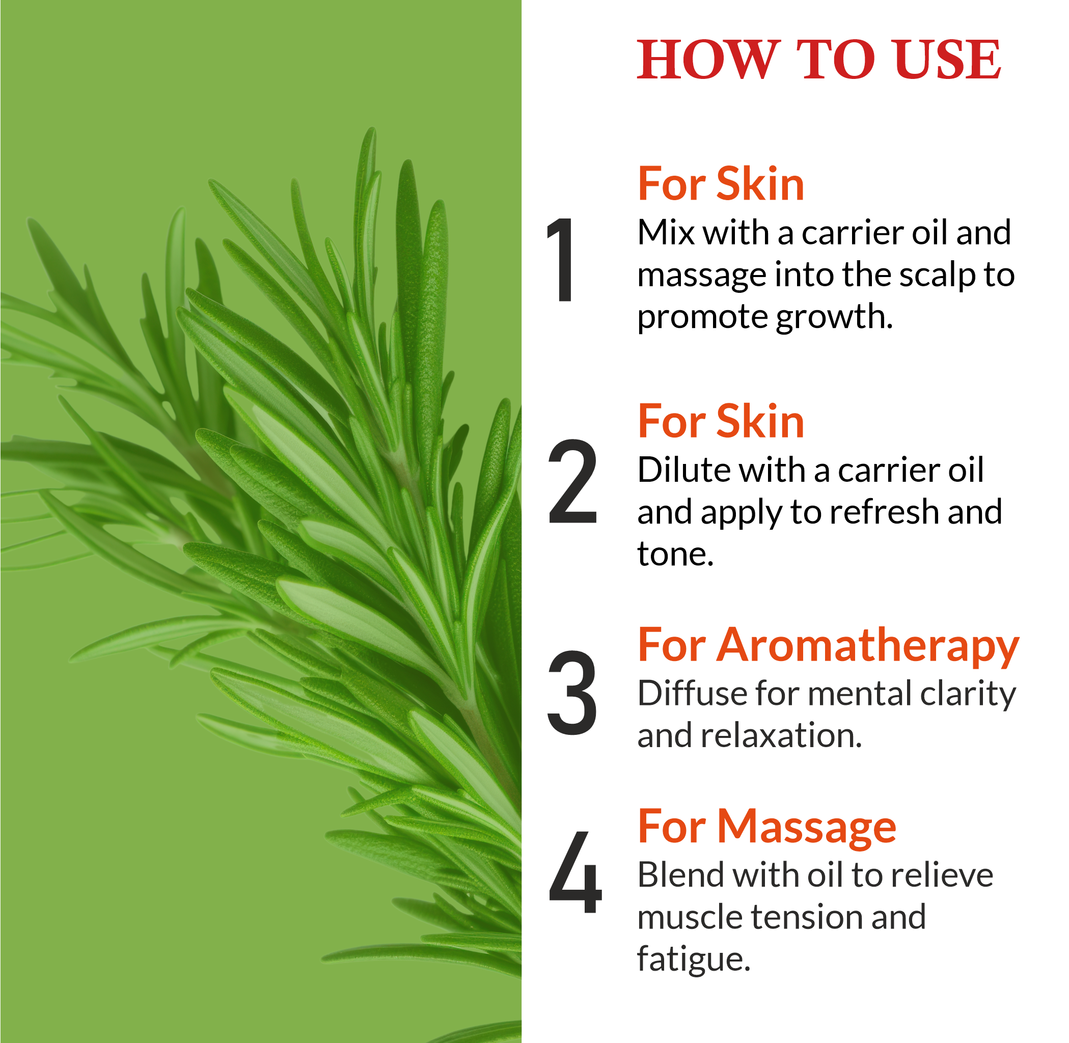 How to Use Khadi Rosemary Essential Oil for Hair, Skin & Aromatherapy