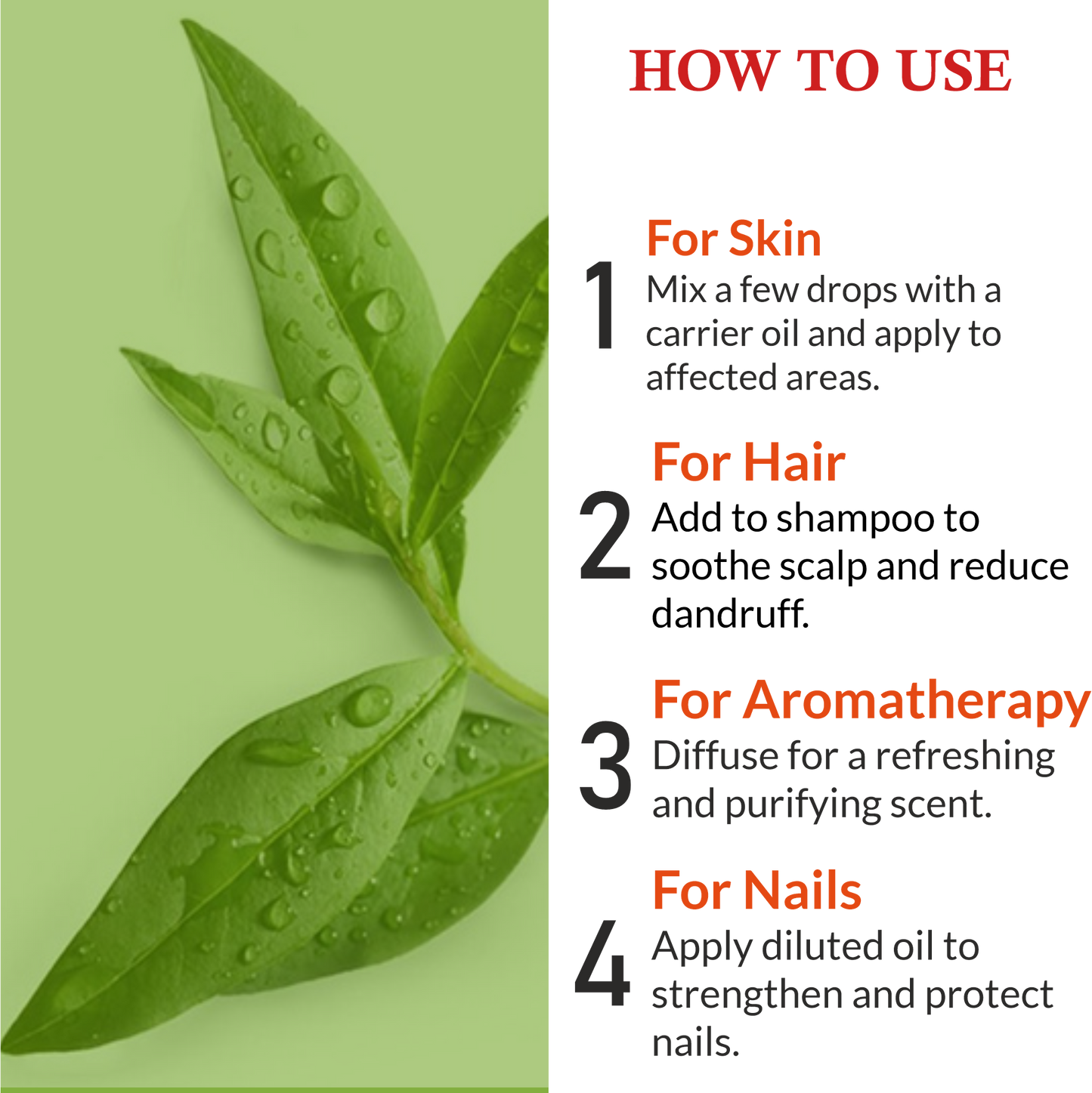 How to Use Khadi Tea Tree Essential Oil for Skin, Hair & Aromatherapy