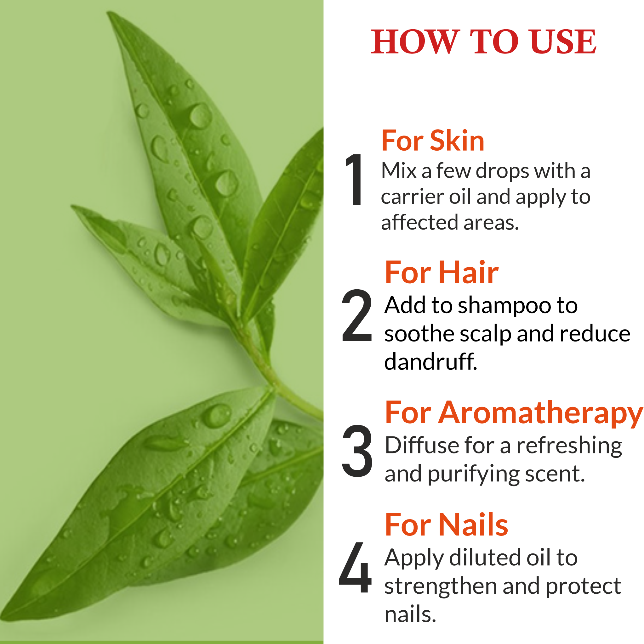 How to Use Khadi Tea Tree Essential Oil for Skin, Hair & Aromatherapy