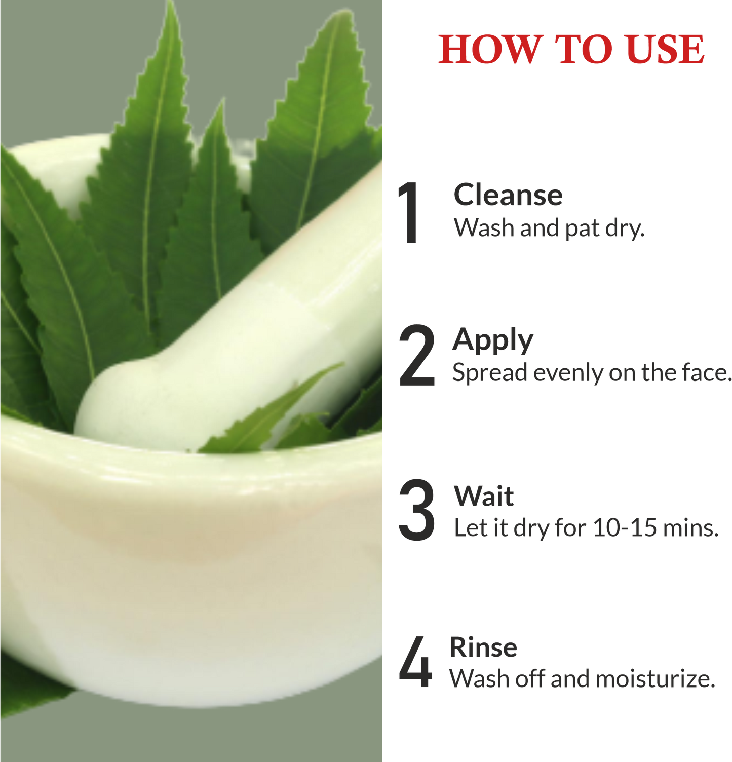 How to Use Mountain Ayurveda Neem Face Pack for Clear & Oil-Free Skin