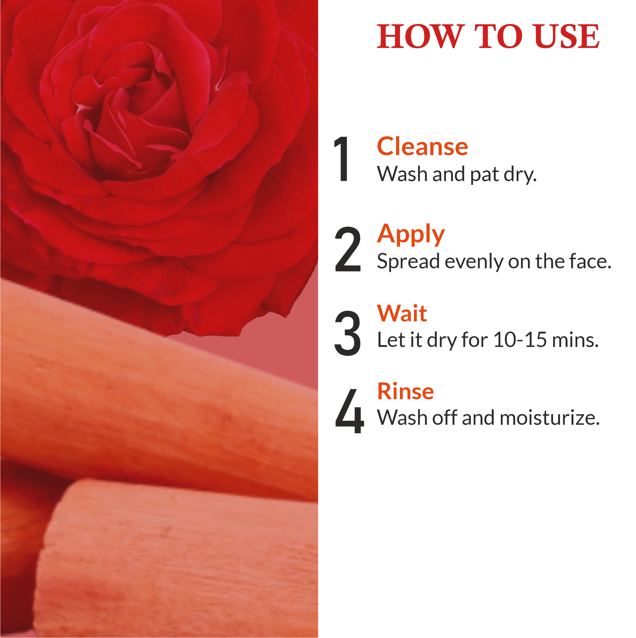 How to Use Mountain Ayurveda Rose Sandal Face Pack for Glowing Skin & Pore Tightening