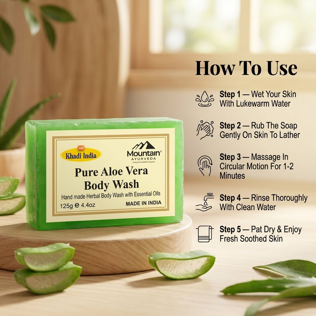 how_to_use_khadi_aloe_vera_soap
