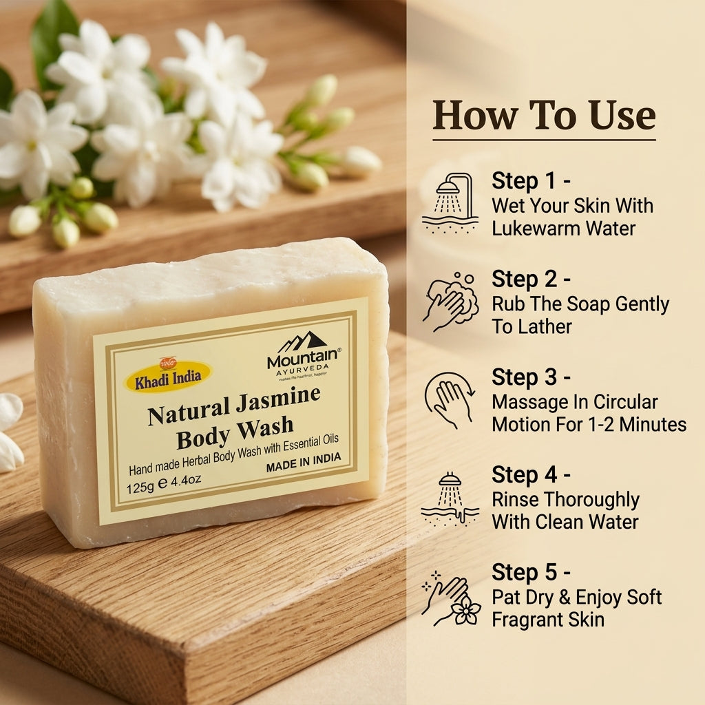 khadi jasmine soap benefits