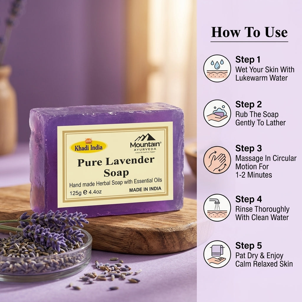 how_to_use_khadi_lavender_soap