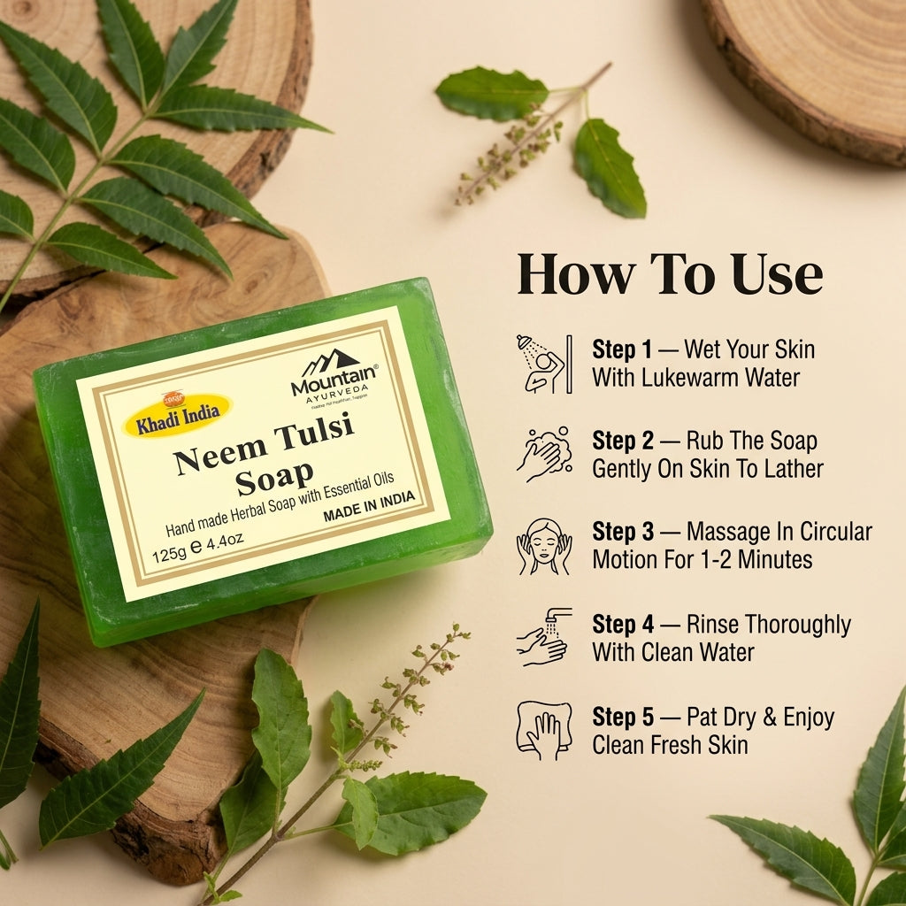 how_to_use_khadi_neem_tulsi_soap