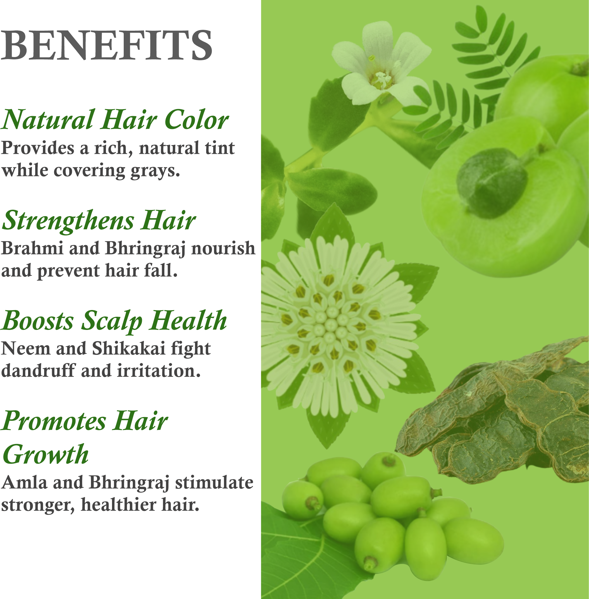 Benefits of Janakshahi Brown Henna – Gray Coverage, Strengthening & Conditioning