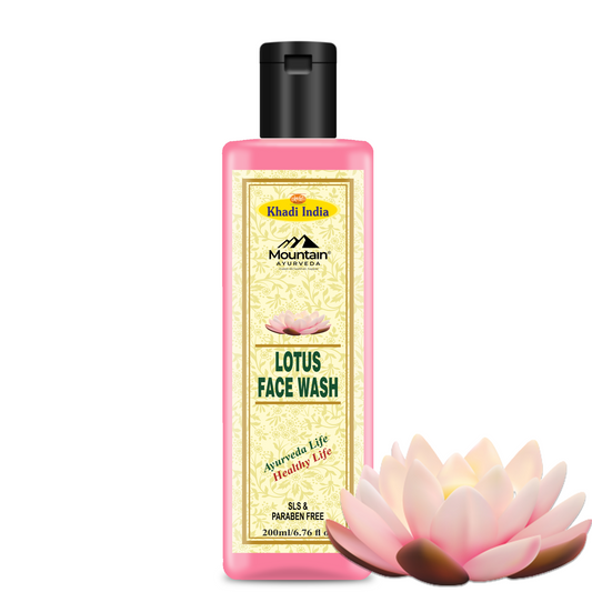 Janakshahi Lotus Face Wash 200ml – Hydrating & Skin Brightening Cleanser