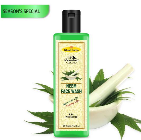 Janakshahi Neem Face Wash 200ml – Herbal Cleanser for Acne & Oil Control