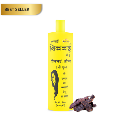 Janakshahi Shikakai Shampoo 500ml – Herbal Hair Cleanser for Strong & Healthy Hair