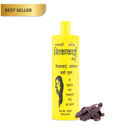 Janakshahi Shikakai Shampoo 500ml – Herbal Hair Cleanser for Strong & Healthy Hair