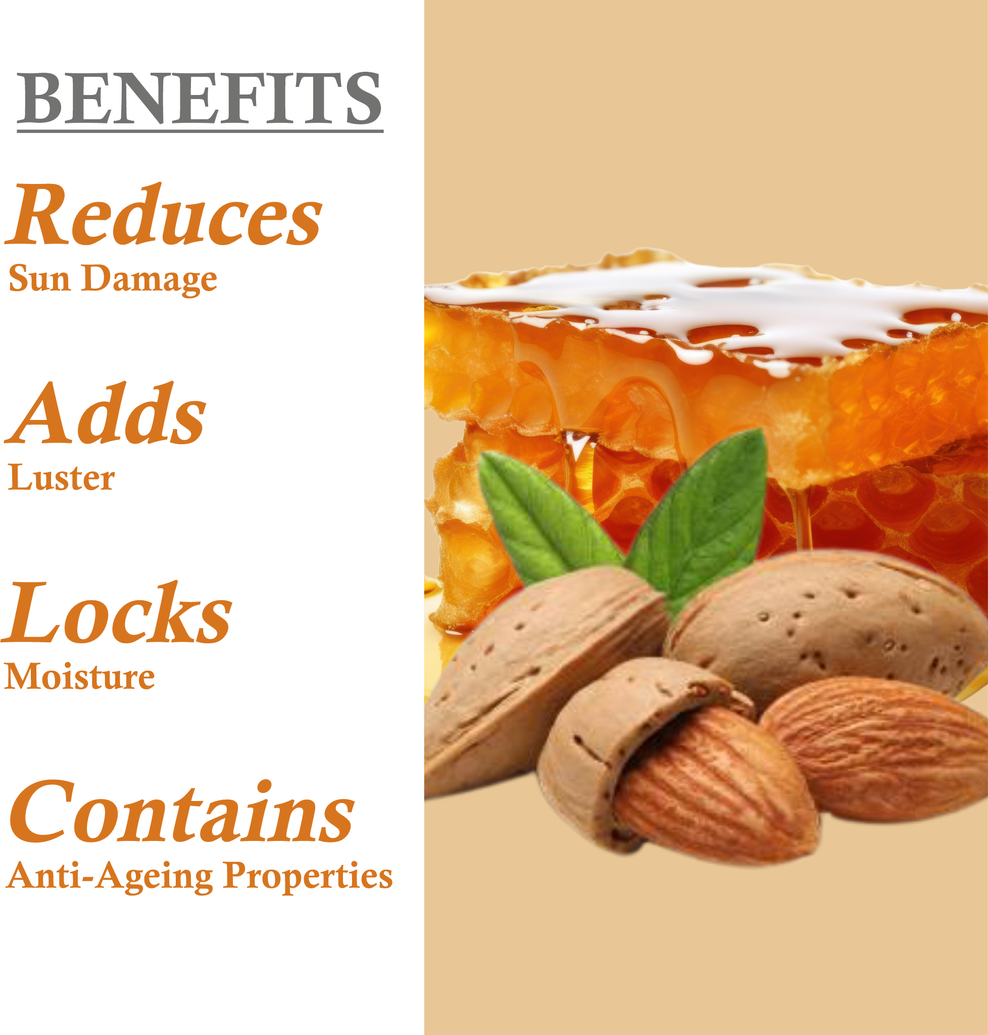 Benefits of Khadi Almond Honey Shampoo for silky, smooth hair