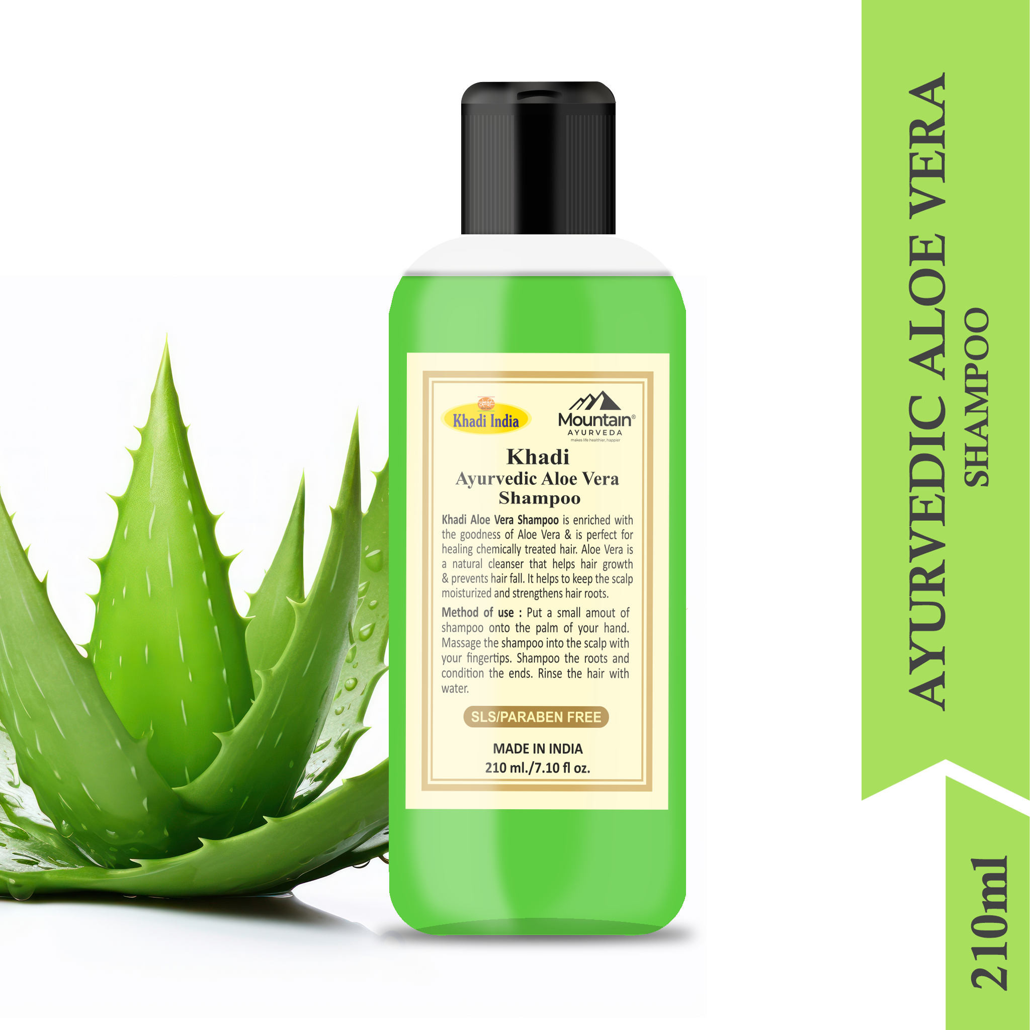 Best herbal Aloe Vera shampoo for soft, nourished, and healthy hair