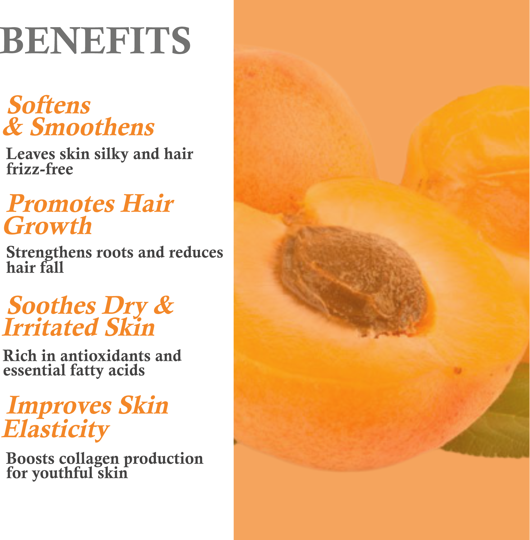 Key benefits of Khadi Apricot Oil – Hydration, nourishment, and skin protection