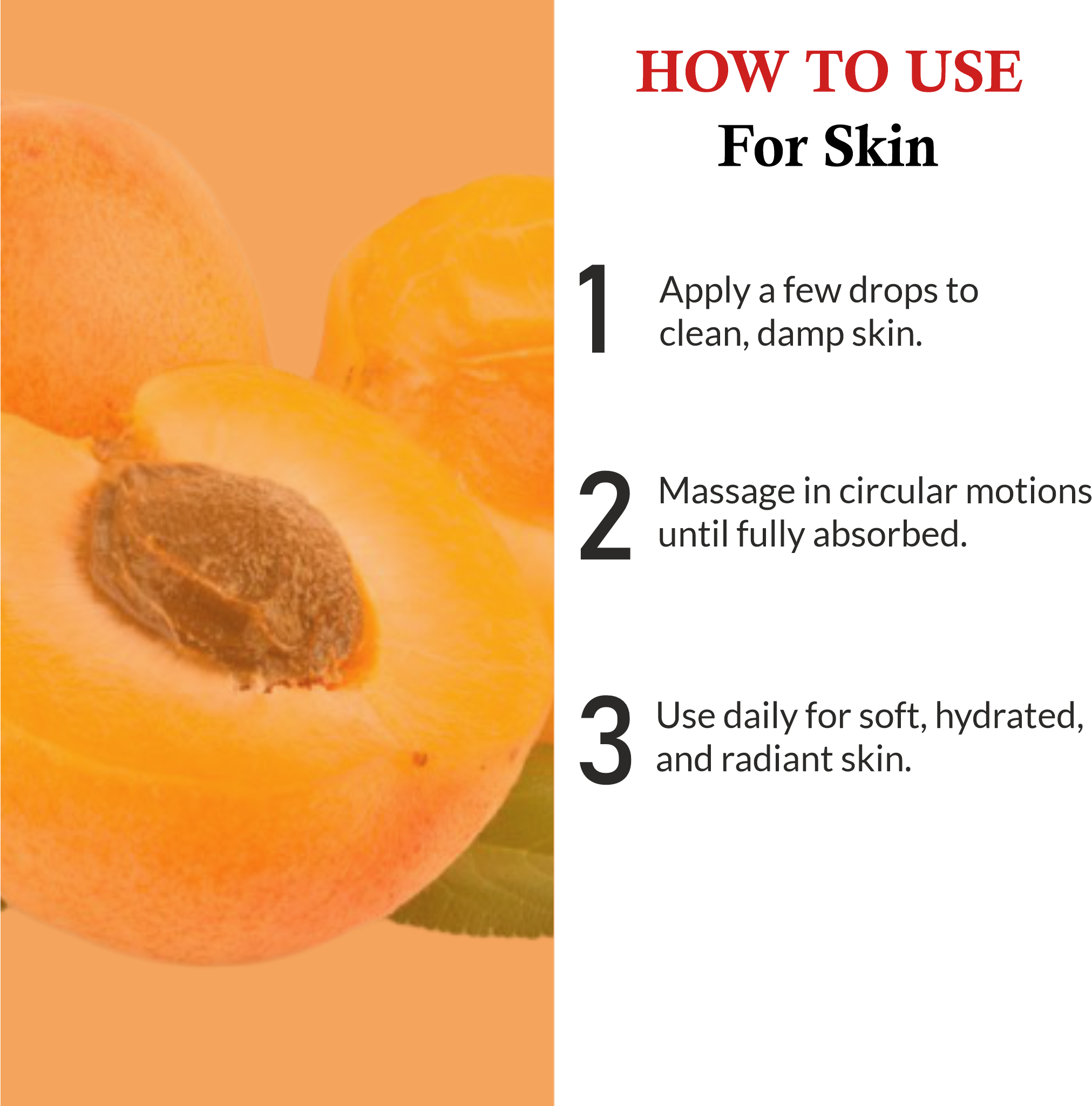 How to use Khadi Apricot Oil for glowing skin