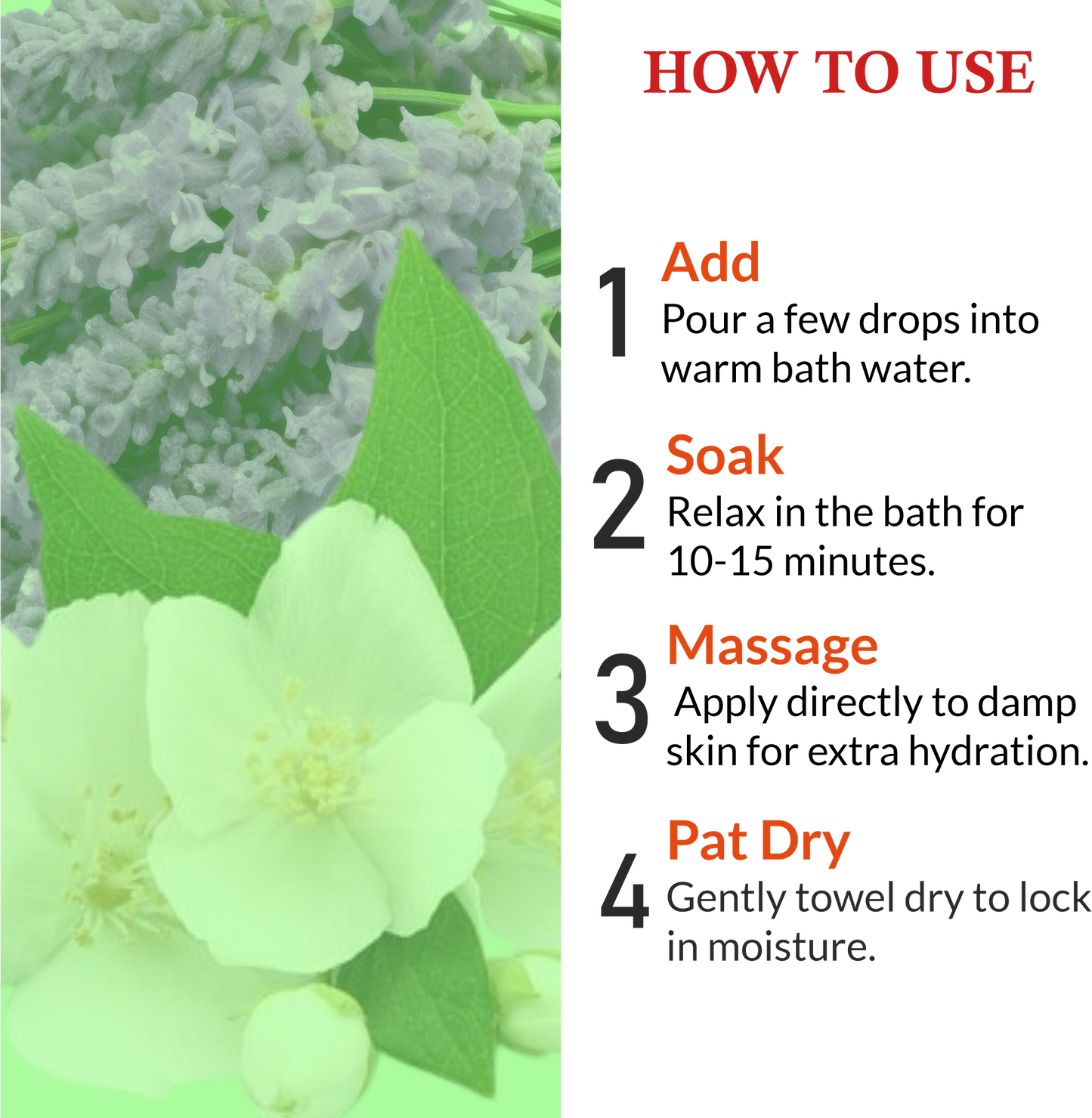 How to Use Khadi Bath Oil – Add to Bathwater or Massage on Skin