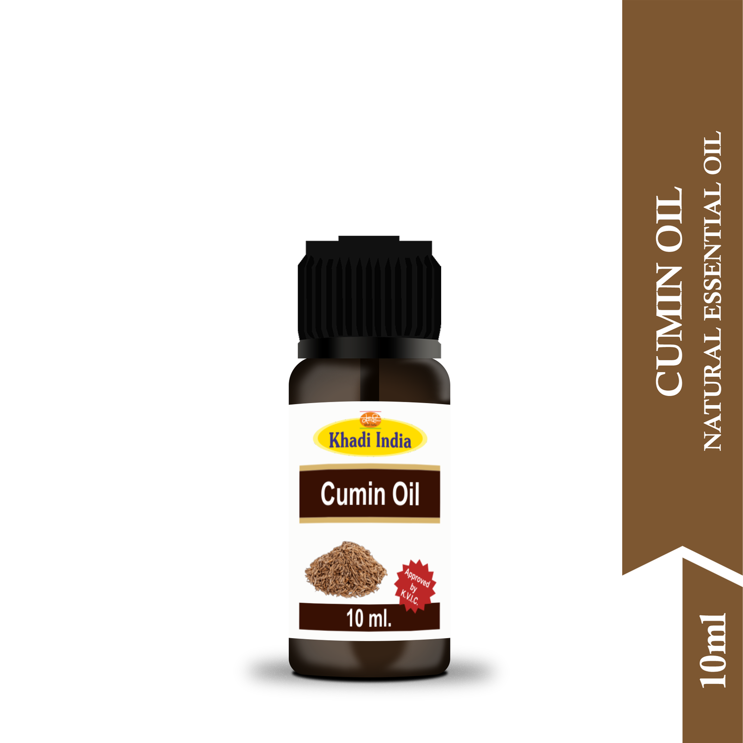 Pure Cumin Essential Oil 10ml – Antioxidant & Skin Detox Properties