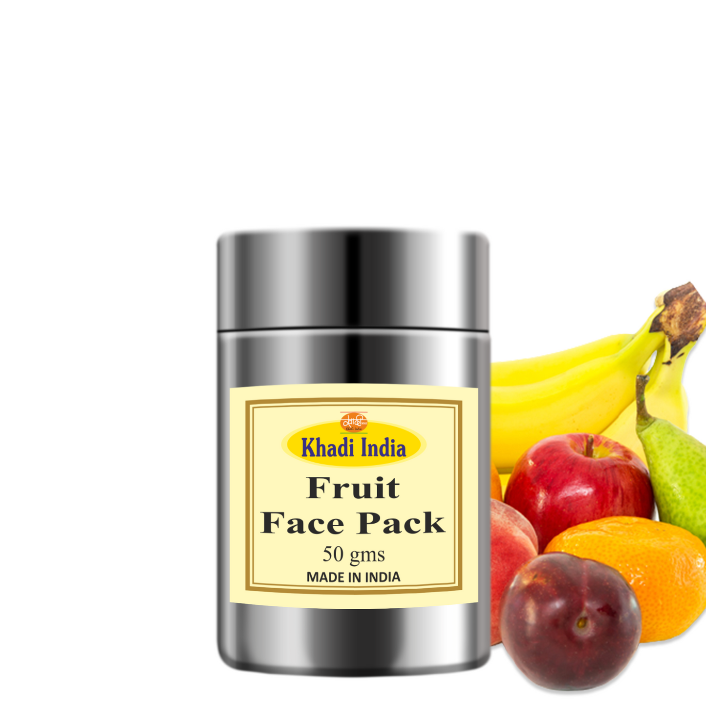 Khadi Fruit Face Pack 50g – Natural skin-brightening & detox mask