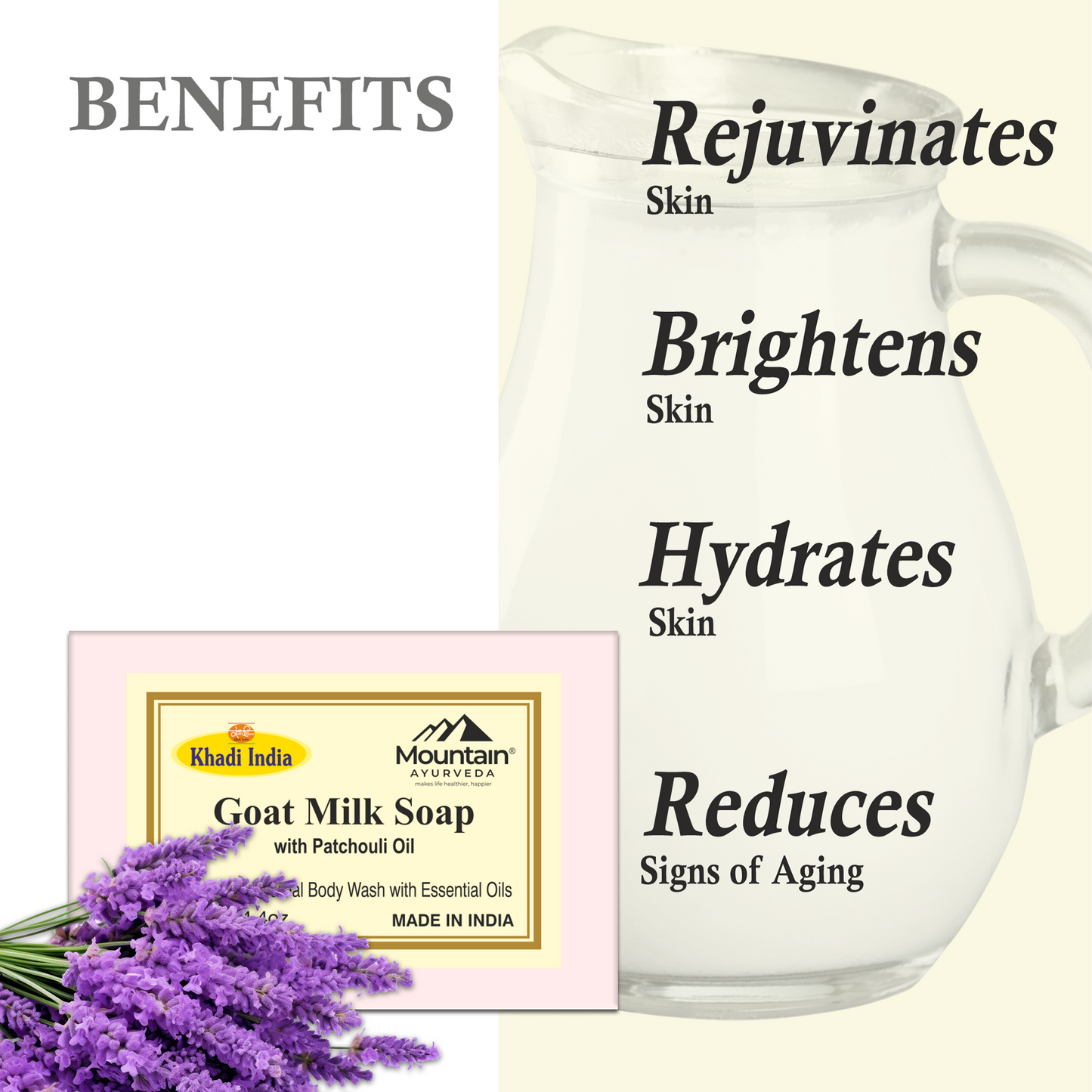 Benefits of Khadi Goat Milk Soap – Hydrating, Anti-Aging, Soothing